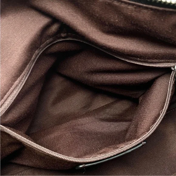 Coach Millie Satchel Handbag Black Leather Great Condition No Flaws No Smells - Picture 4 of 15